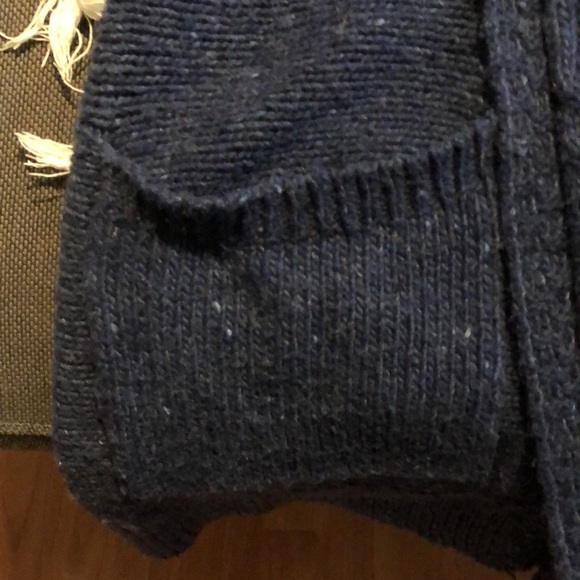 Champs- Blue knit cardigan - Picture 4 of 5